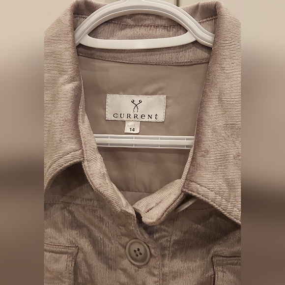 CURRENT silver corduroy jacket - Picture 2 of 5